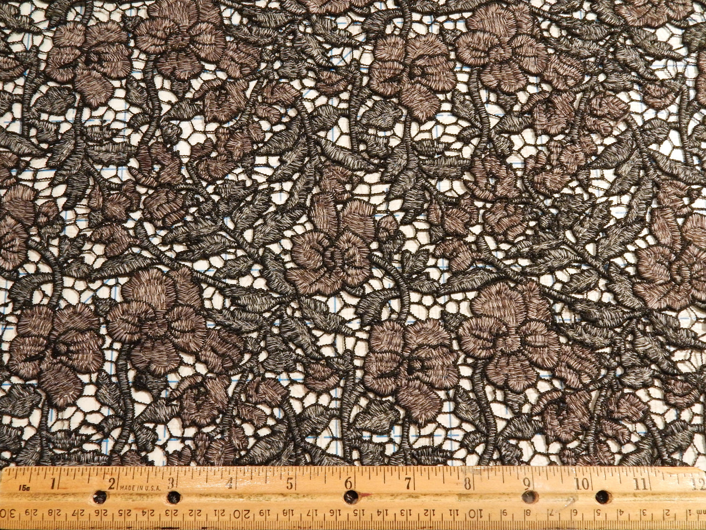 Gardens at Midnight Guipure Lace - Telio