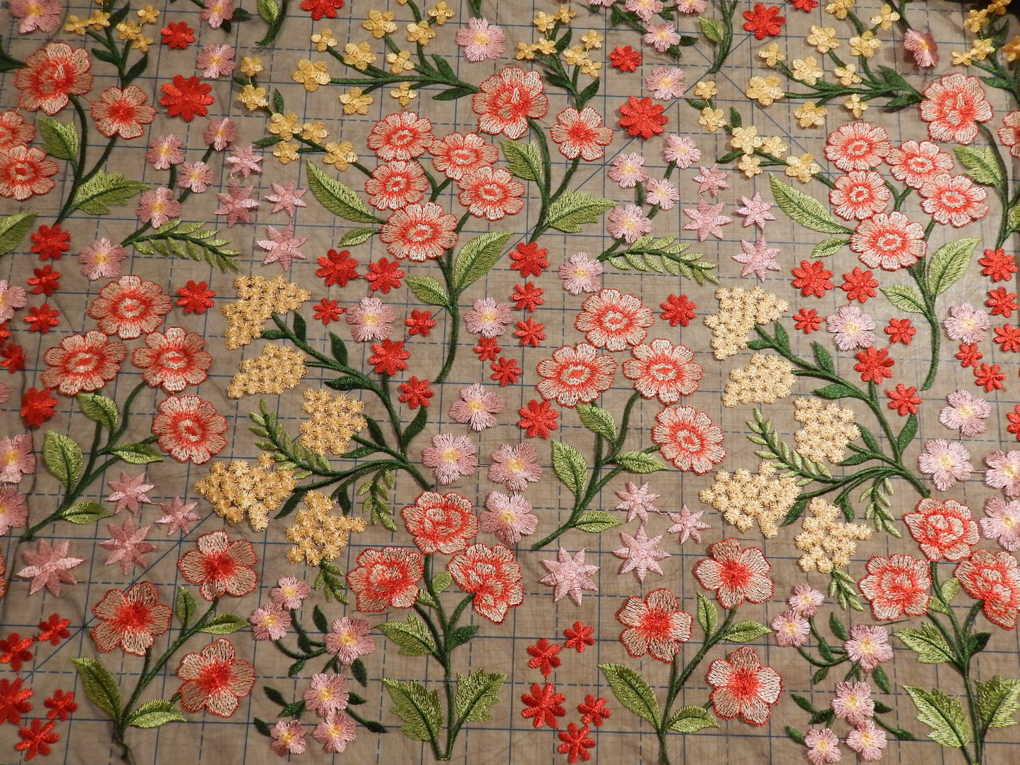 Black Floral Secret Garden Lace - Telio