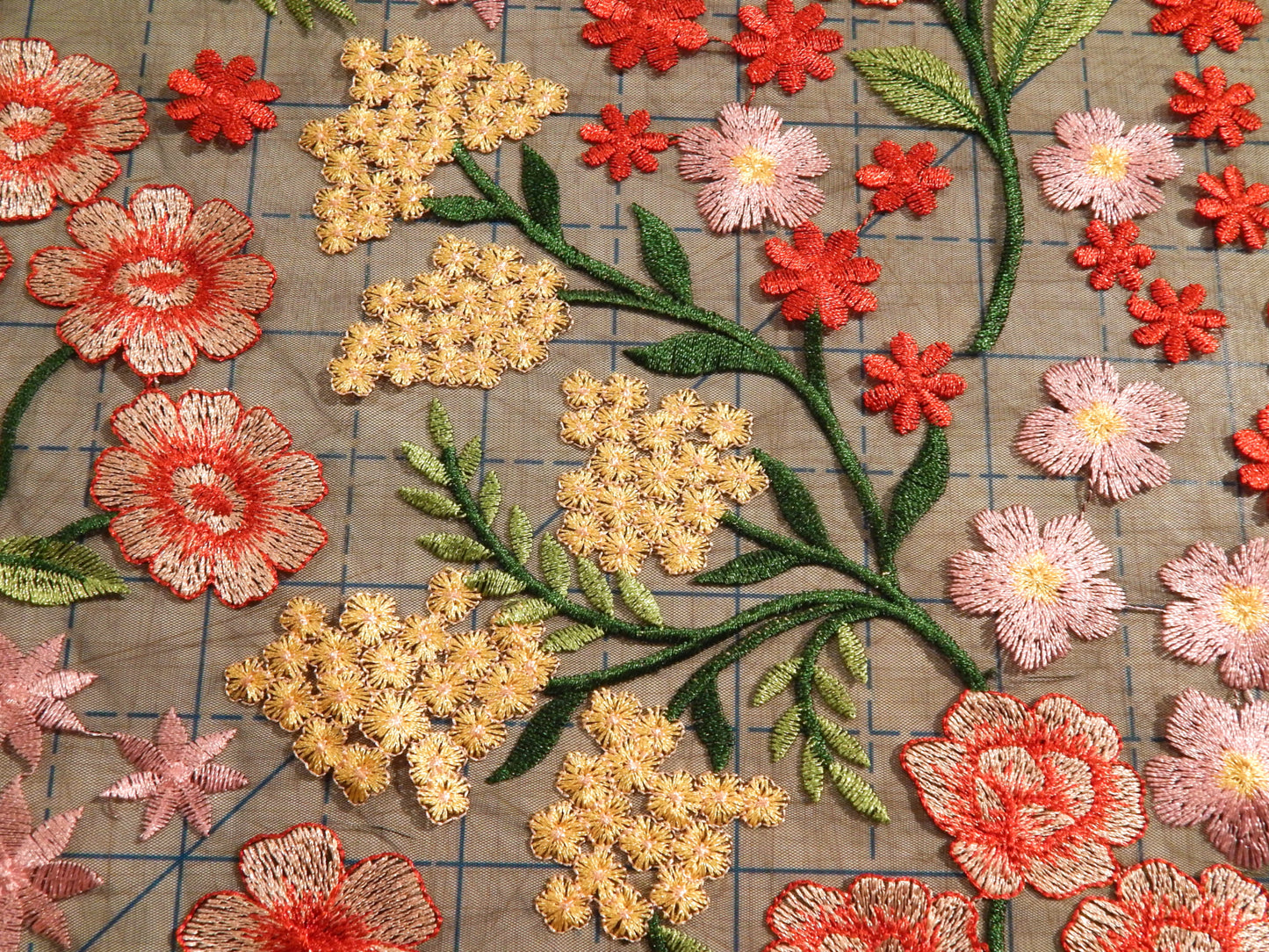 Black Floral Secret Garden Lace - Telio