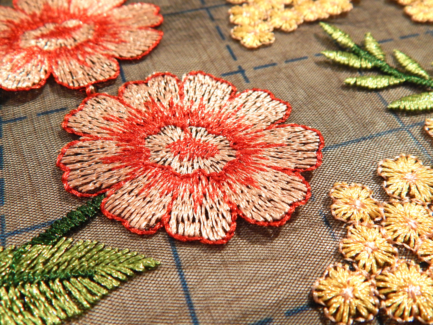 Black Floral Secret Garden Lace - Telio