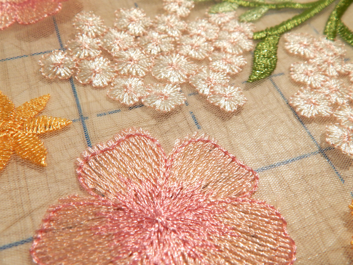 White Floral Secret Garden Lace - Telio