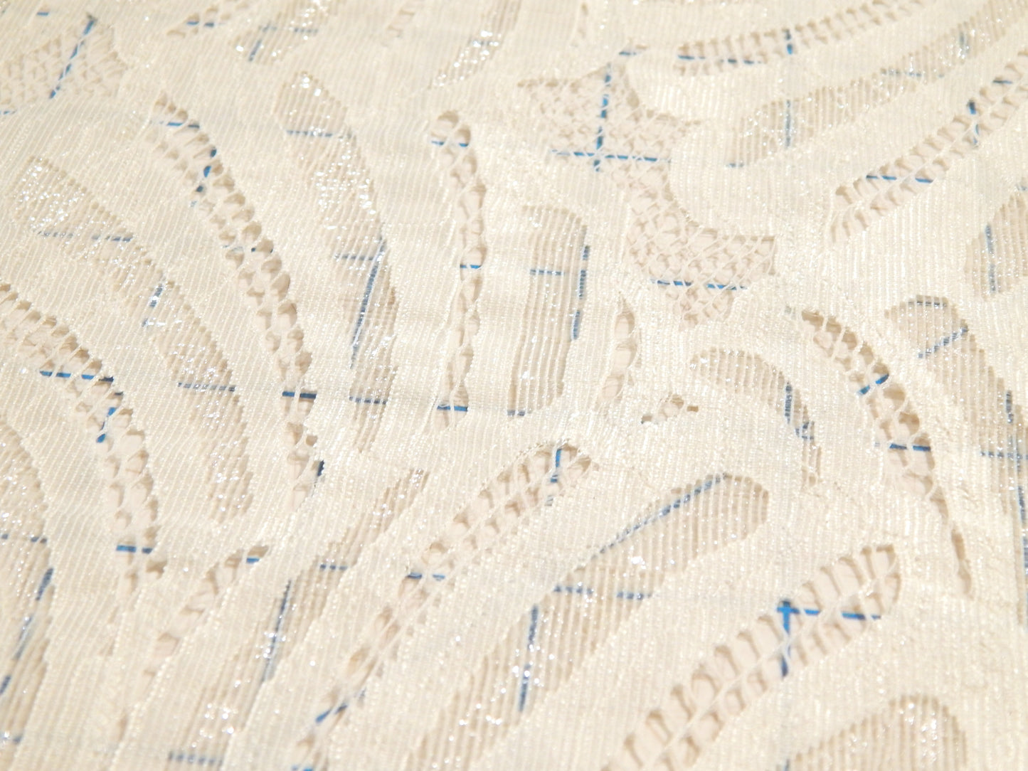 Pascal Ivory Lace - By the Panel