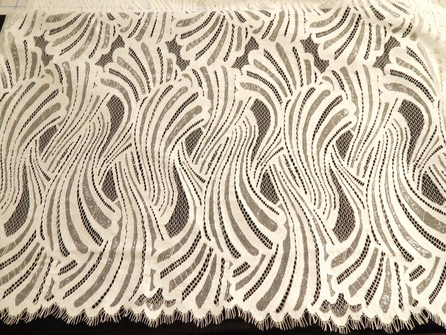Pascal Ivory Lace - By the Panel