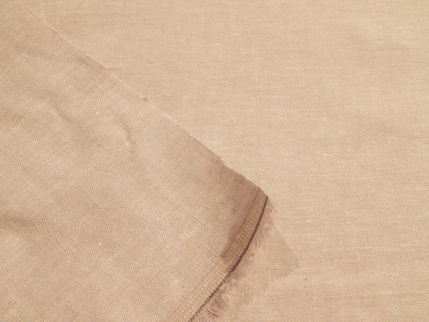 Sandy Stone Stretch Linen & Cotton Blend
