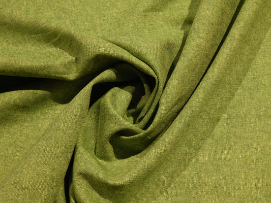 palm essex yarn dyed linen blend for robert kaufman fabric cototon