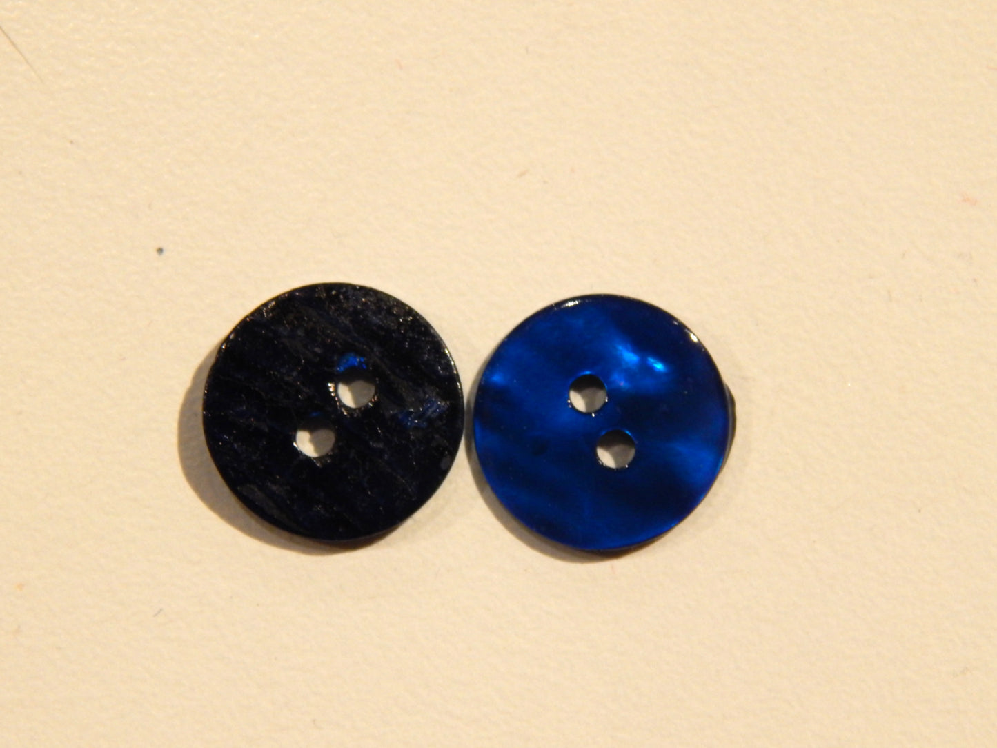 Jewel Blue Agoya Shell Buttons
