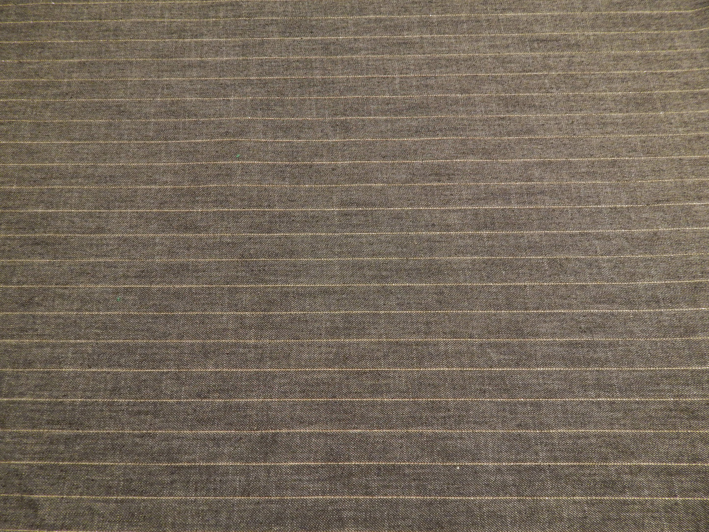 Italian Designer Bronze Pinstripe Denim