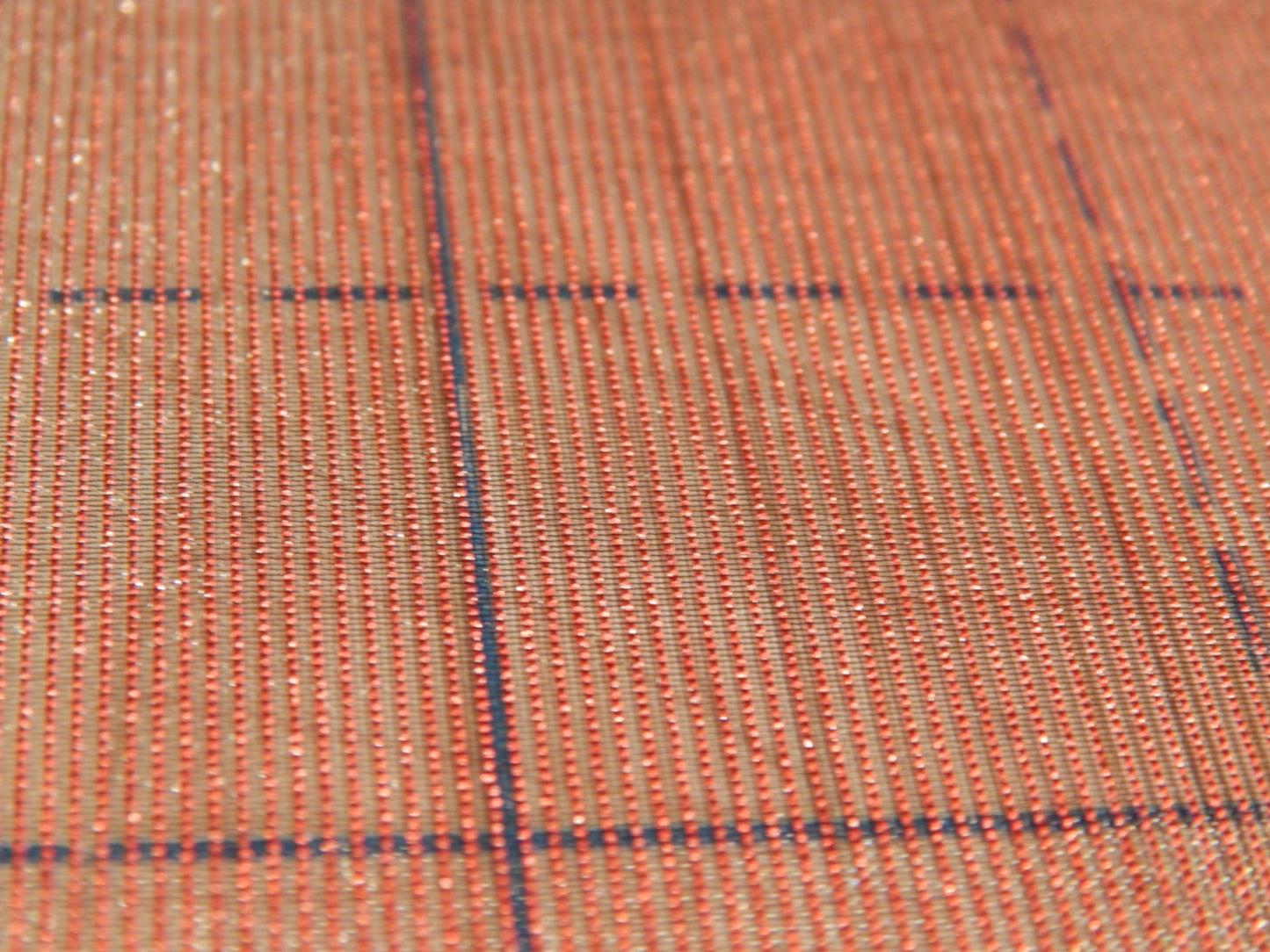 Maroon Mini Stripe Organza