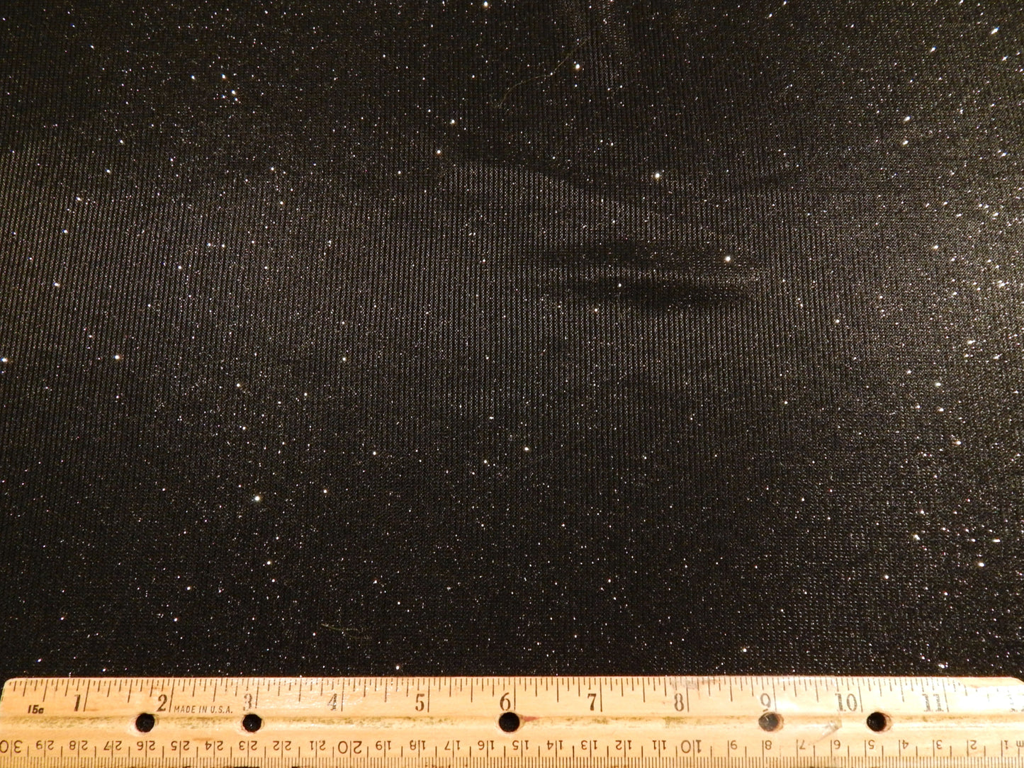 Metallic Black Sparkle Knit