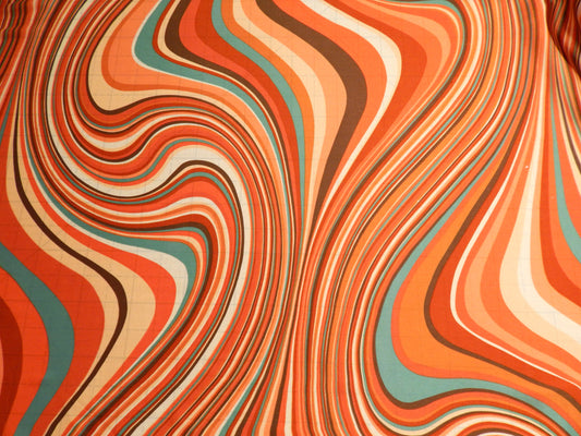 Austin Powers 70s Swirl Charmeuse