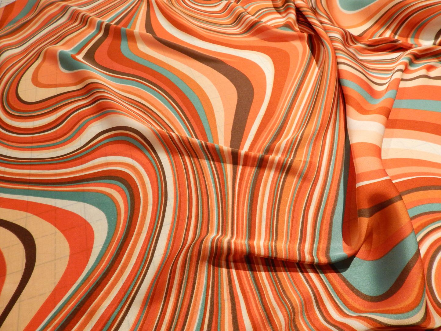 Austin Powers 70s Swirl Charmeuse