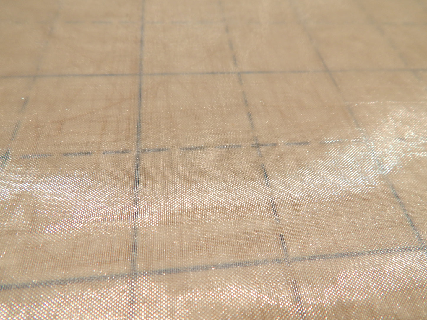 White Mirror Organza