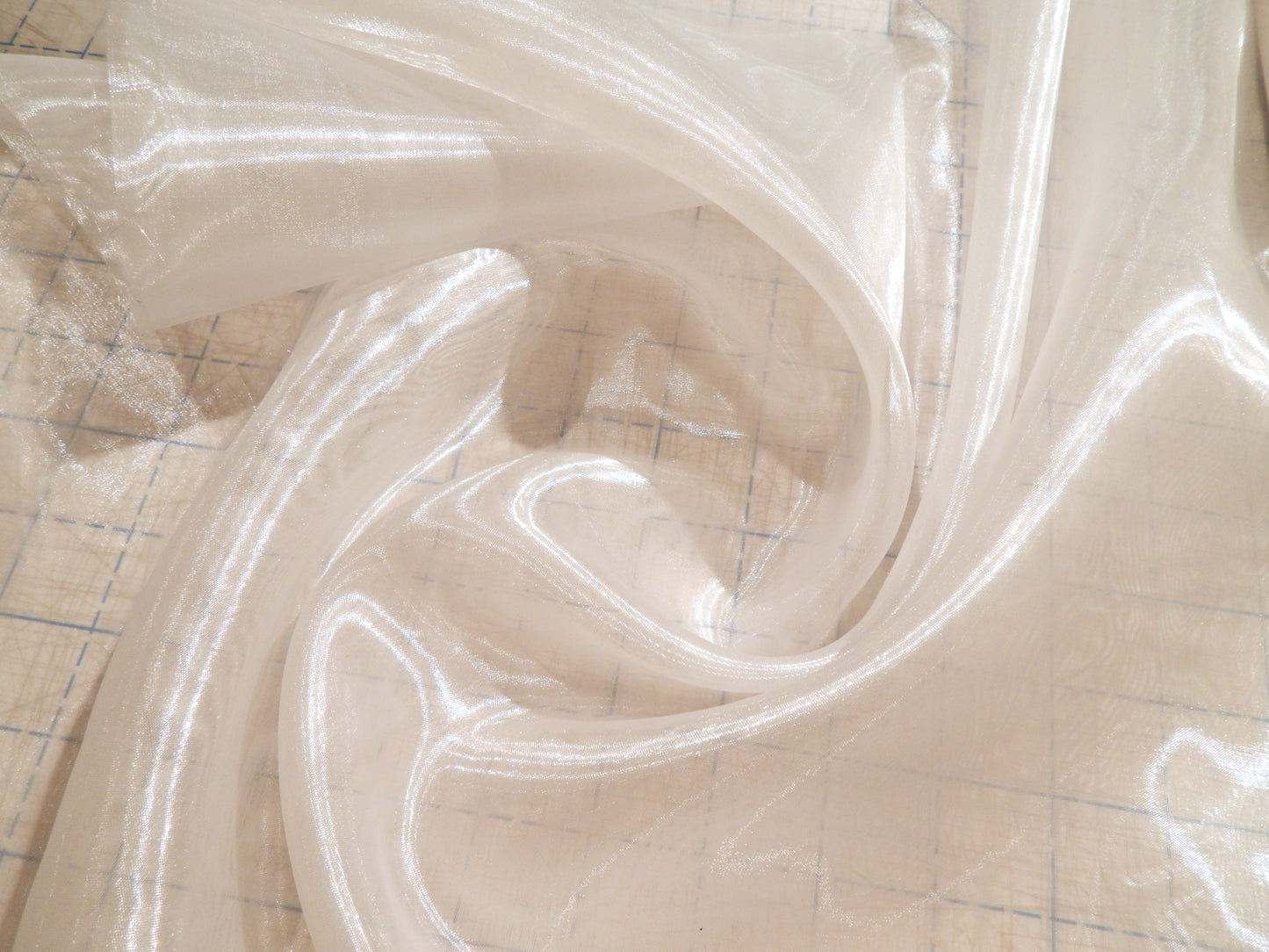 White Mirror Organza