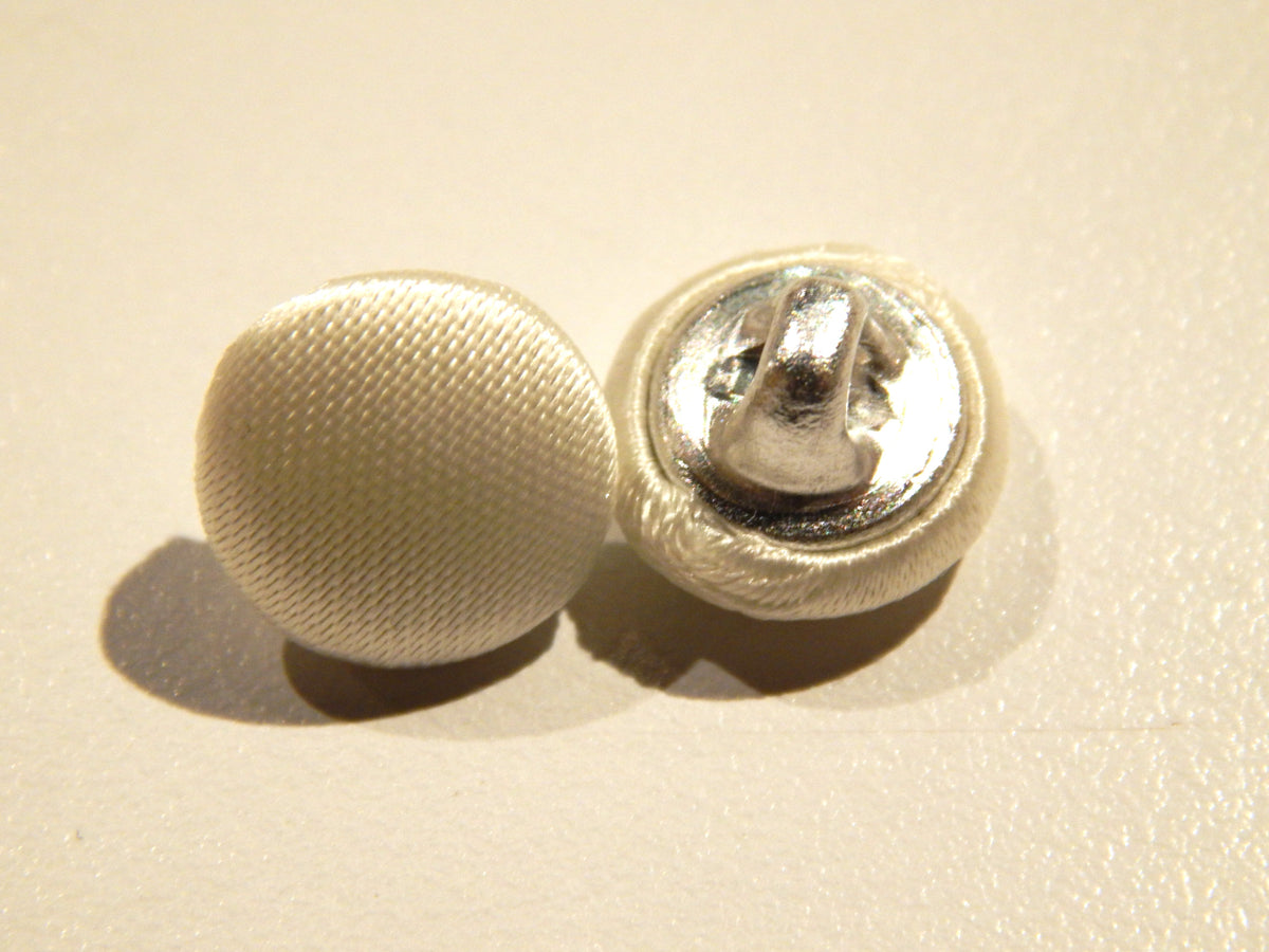 Cuff Button Ivory Ivory Satin Bridal Buttons – Legacy Fabrics