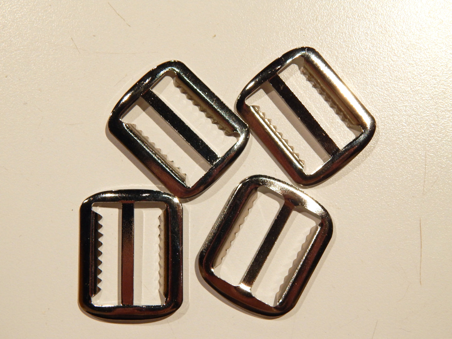 silver vest slide buckle