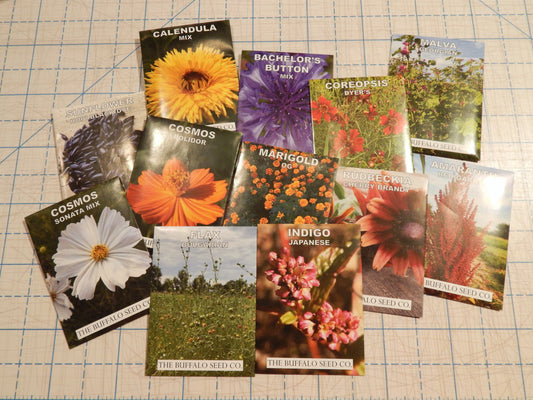 Grow Your Own Natural Dye/Fiber Seeds - Buffalo Seed Company