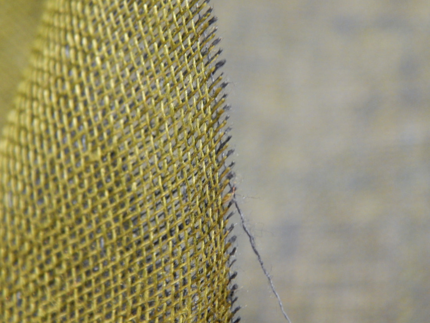 Two Faced Blue/Green Linen Gauze