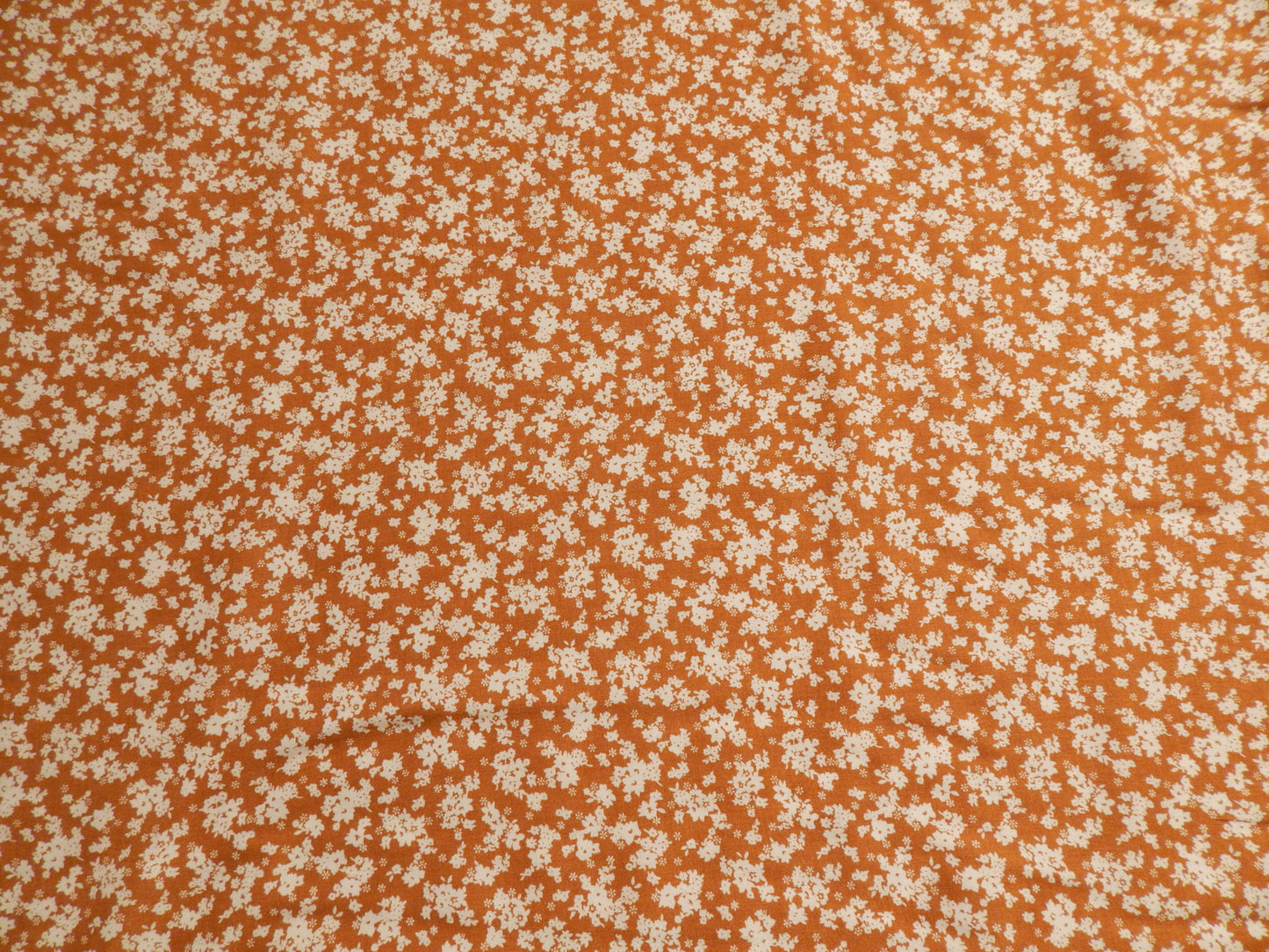 Earthy Ditsy Floral Rayon Challis