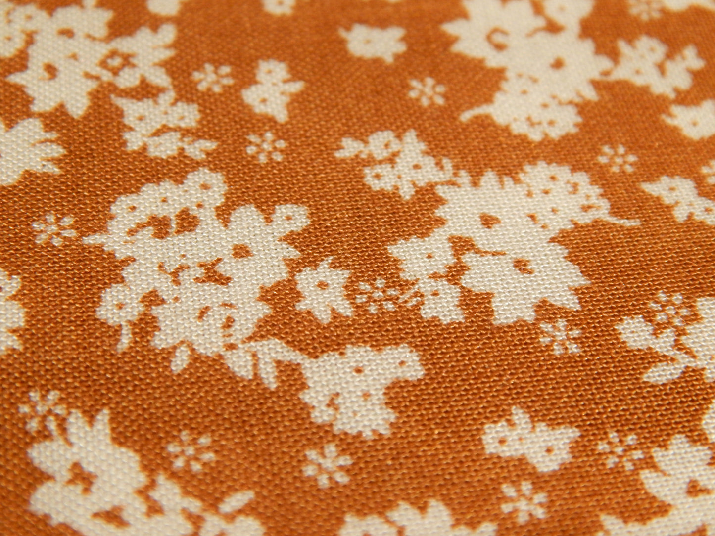 Earthy Ditsy Floral Rayon Challis