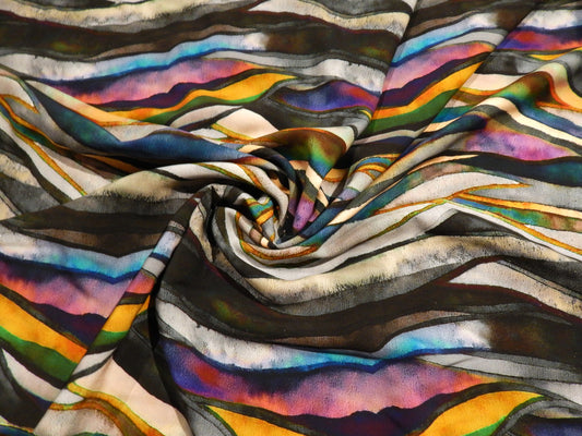 Jewels of Seaweed Rayon Challis - Telio