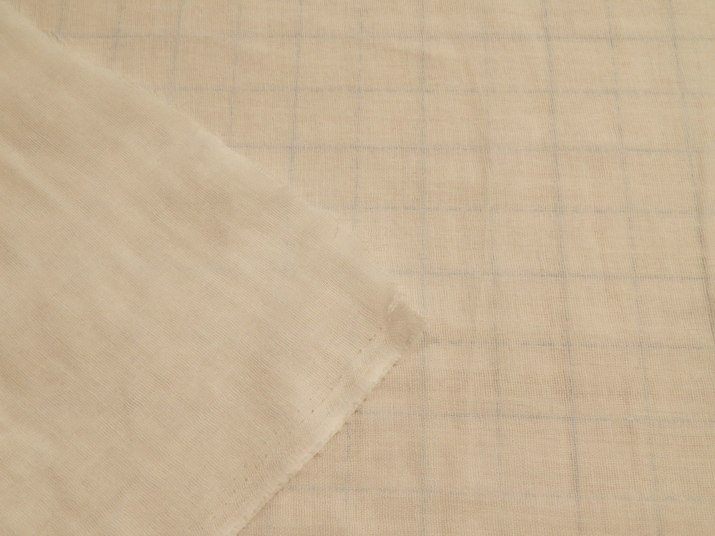 White Cotton Double Gauze