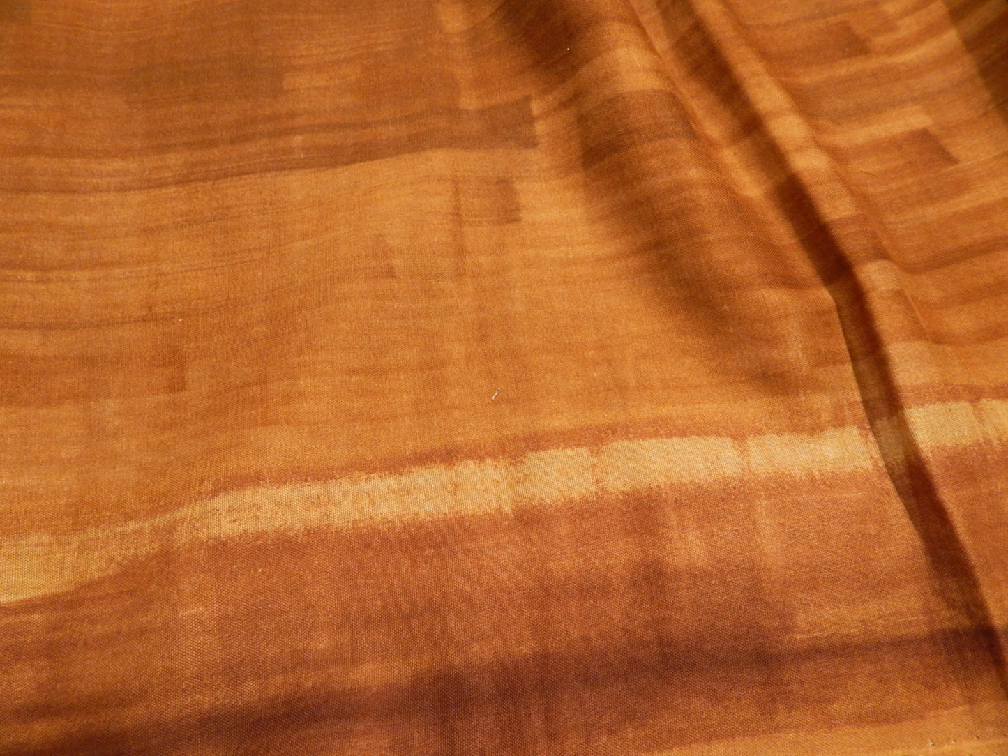 touch a chord brown nano iro kokka cotton double gauze brown watercolor fabric