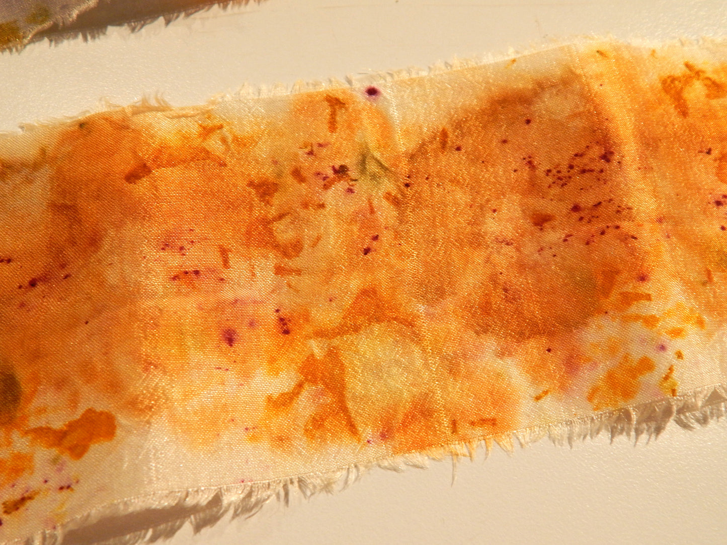 Natural Dyed 100% Silk Ribbons by Lucille's Basement