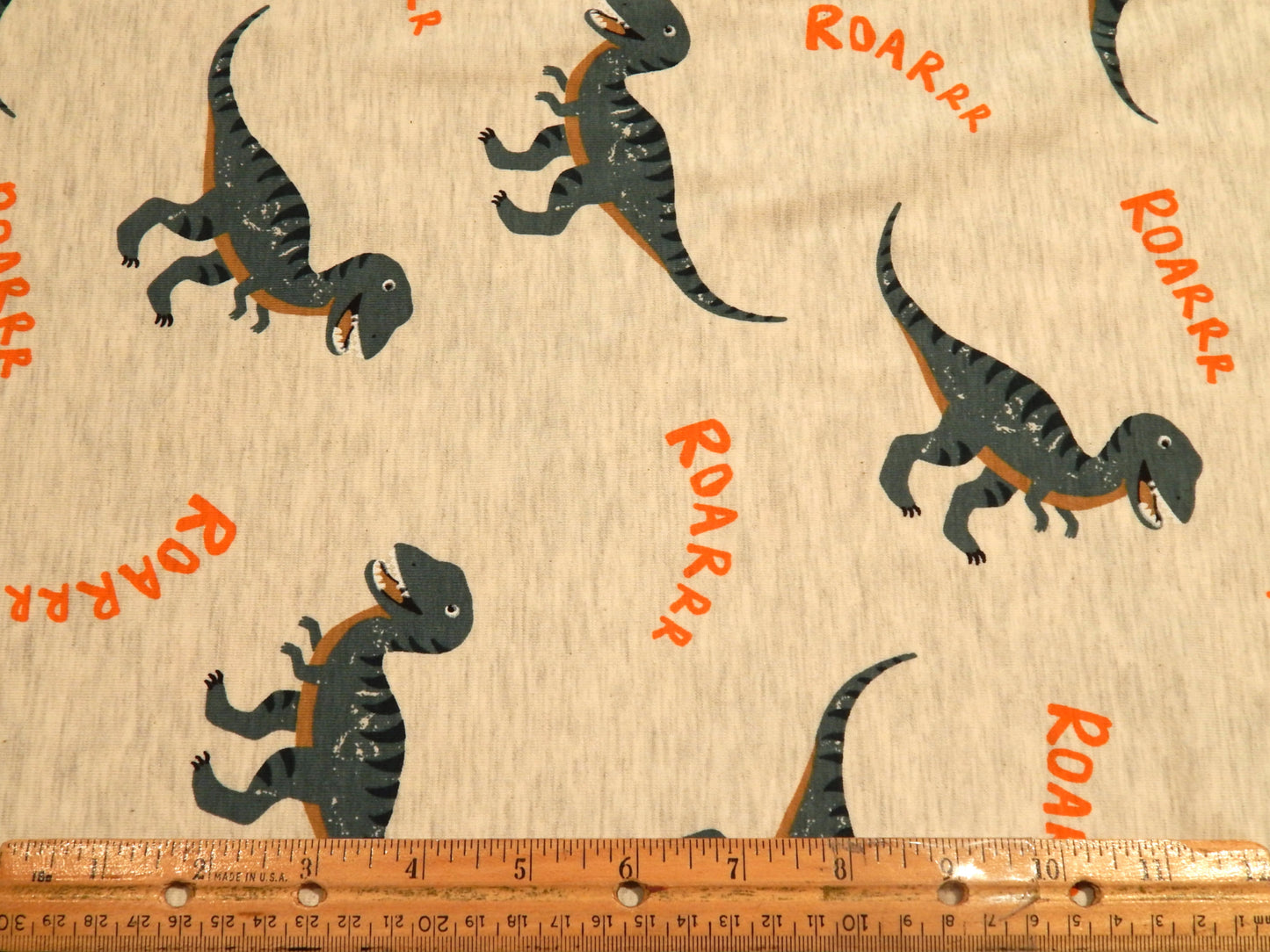 Boy's T-Rex Roar Cotton Jersey