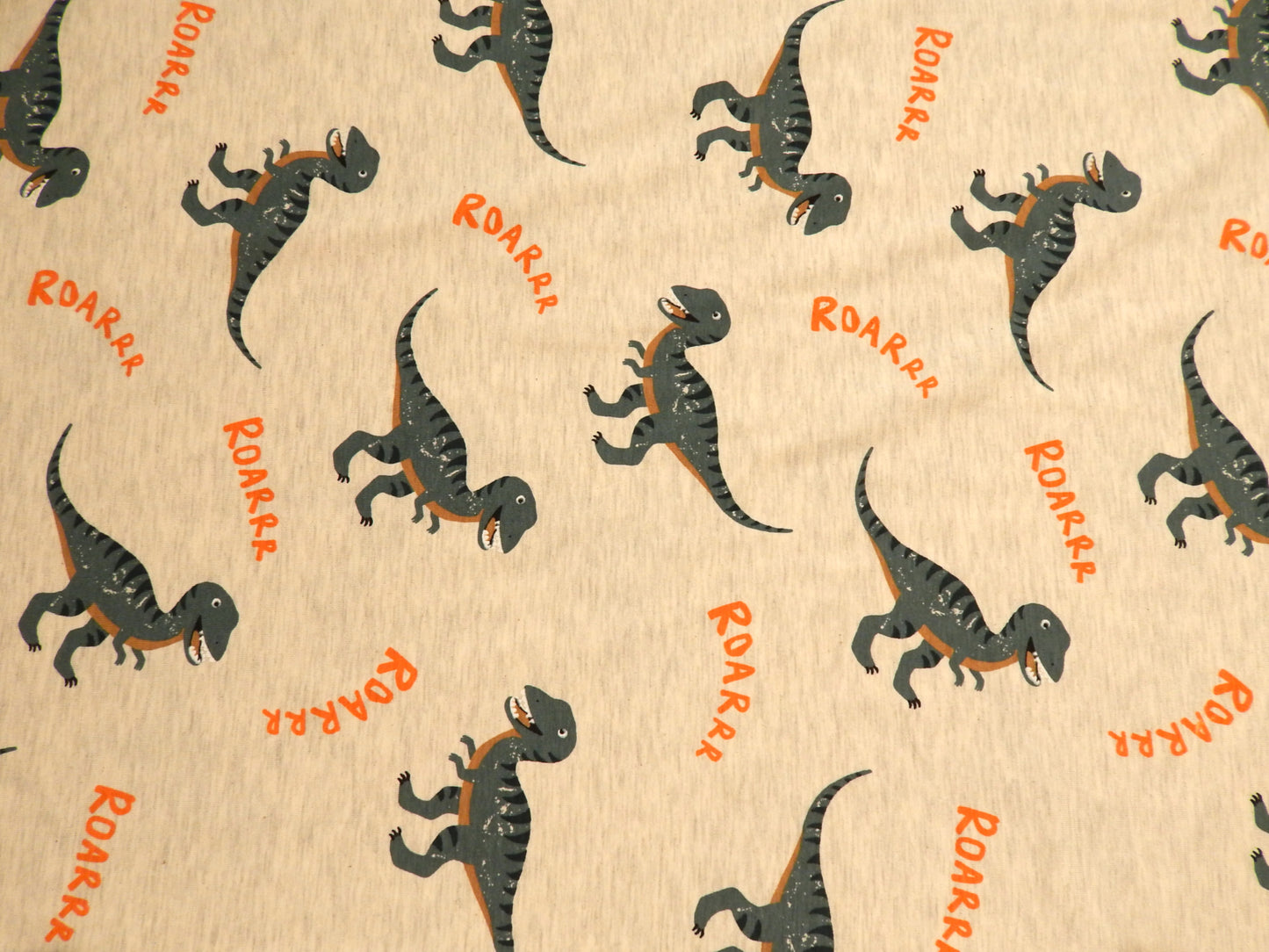 Boy's T-Rex Roar Cotton Jersey