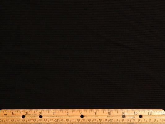 Black Bamboo Ribbing - Telio