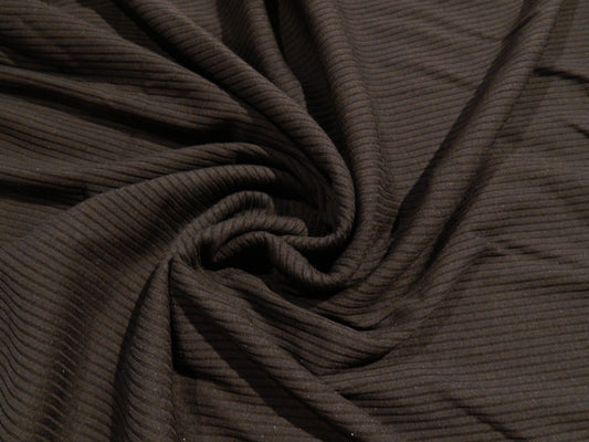 black bamboo rib knit fabric by the yard telio