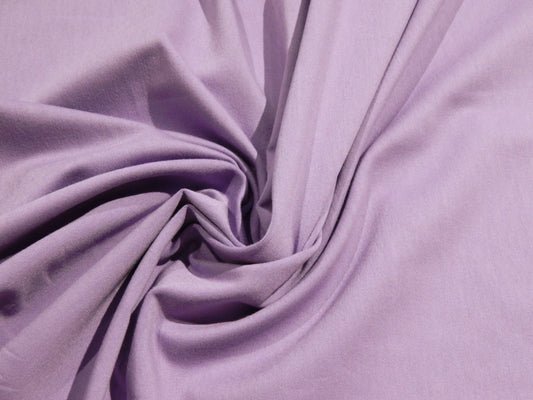 lavender lilac light purple telio perla knit cotton jersey spandex fabric oeko tex certified