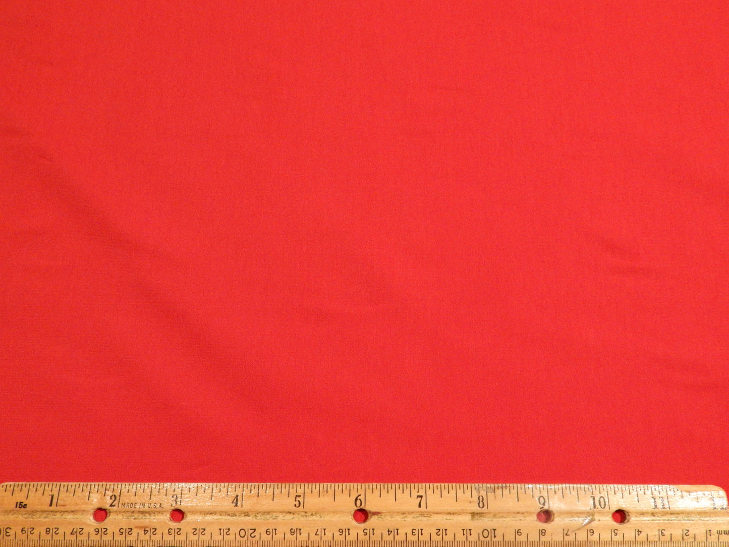 Red Cotton Spandex Jersey - Telio