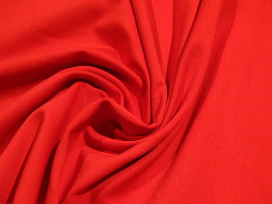 bright red telio perla knit cotton spandex jersey knit fabric