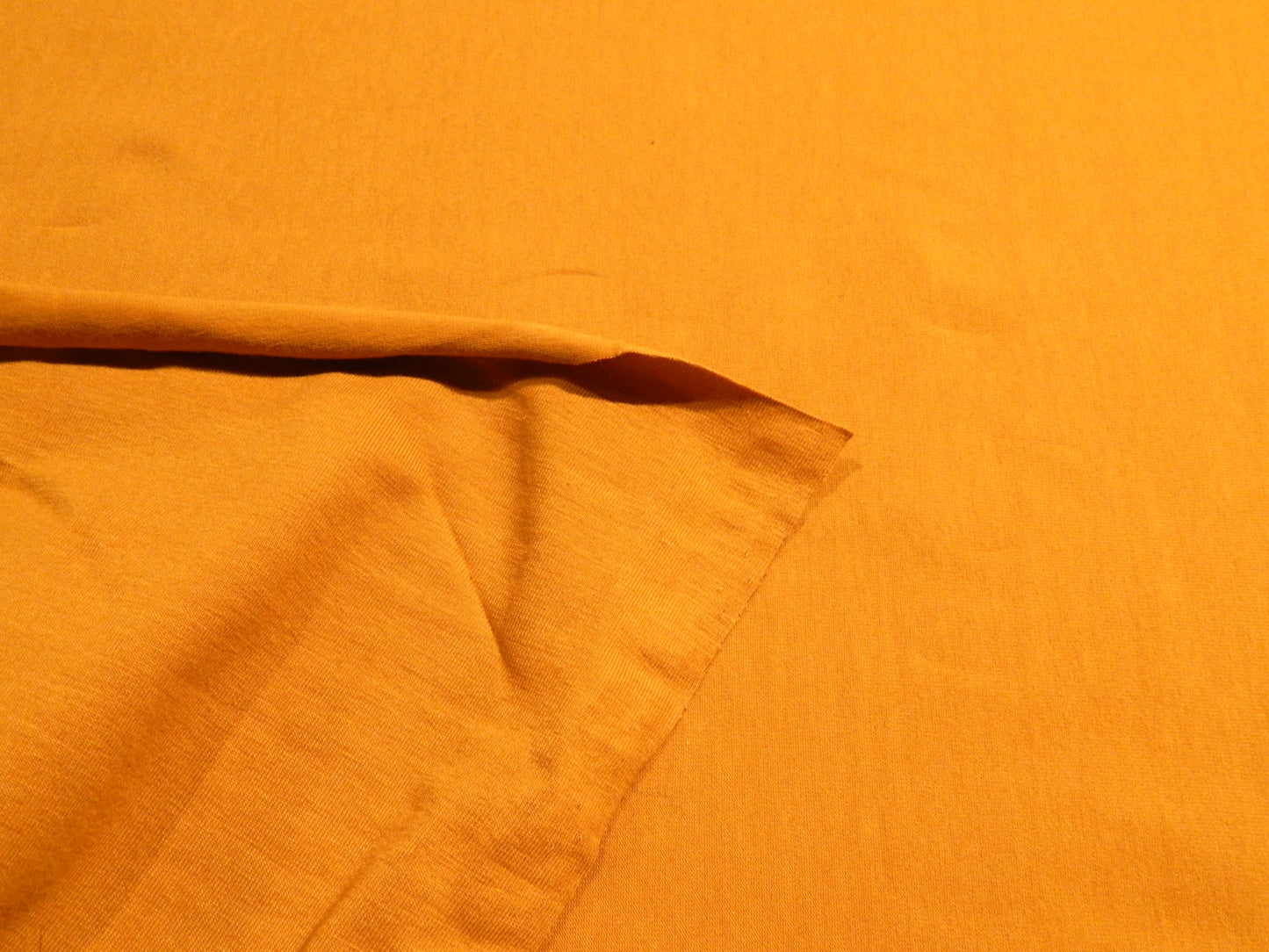 Dark Mustard Cotton Spandex Jersey - Telio