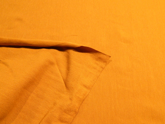 Dark Mustard Cotton Spandex Jersey - Telio