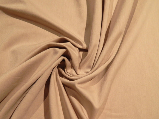 taupe cotton jersey knit fabric telio
