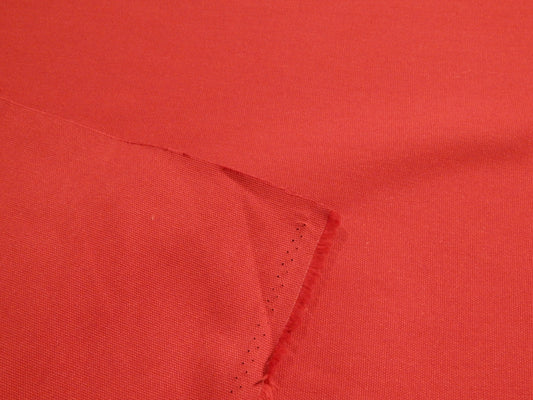 Rusty Red Cotton Canvas - Telio
