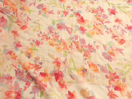 Pinky Bouquets Tencel Voile - Telio