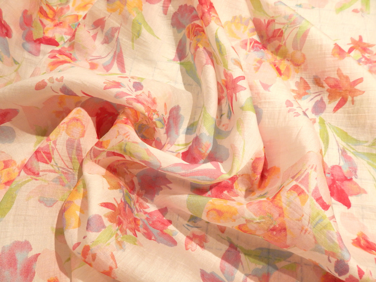 Pinky Bouquets Tencel Voile - Telio