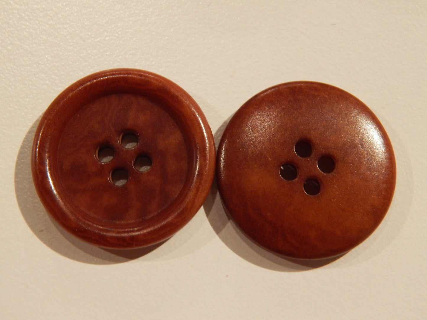 Brown Corozo Buttons - Multiple Sizes