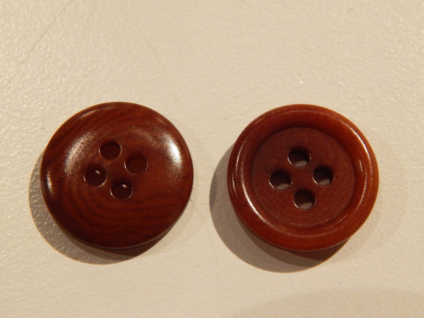 Brown Corozo Buttons - Multiple Sizes