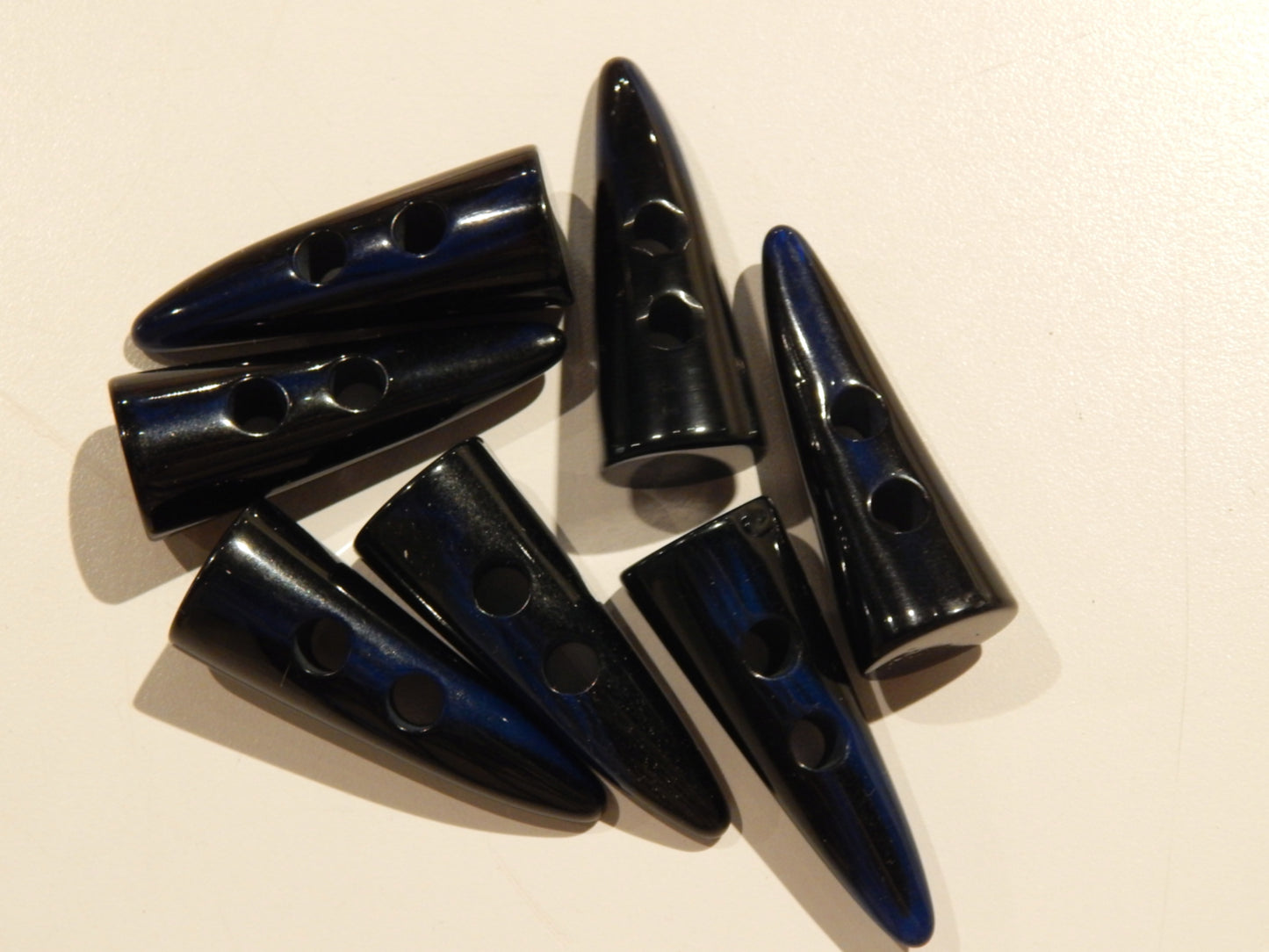 Navy Blue Polished Toggle