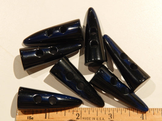 Navy Blue Polished Toggle
