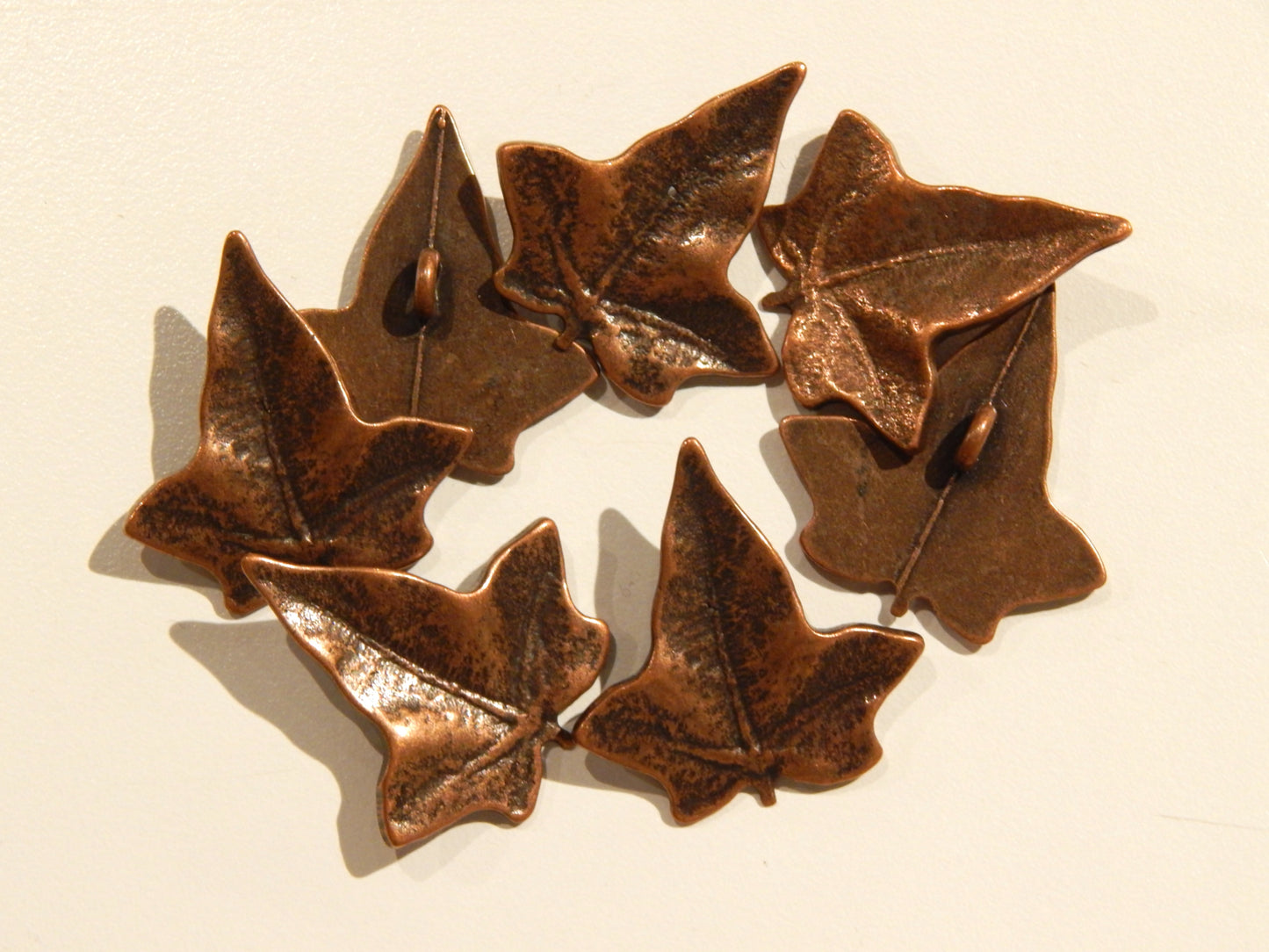elvish lord of the rings fellowship of the ring leaf of lorien canadian leaf shaped copper button