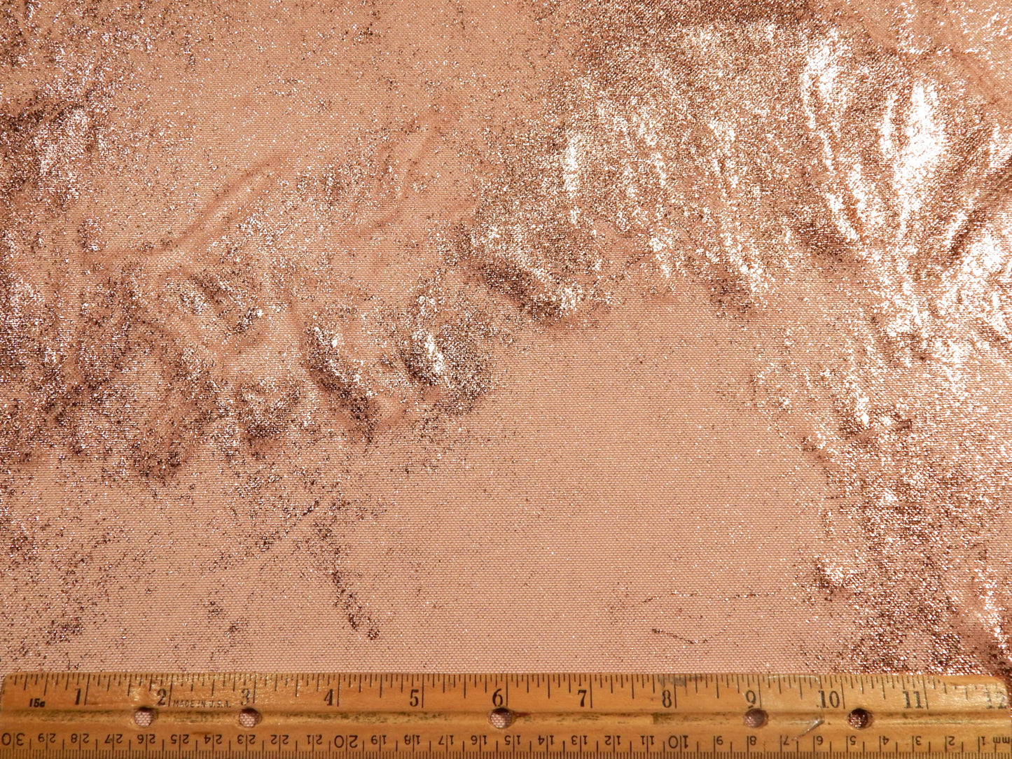 Pink and Gold Foil Wonderlust Powermesh - Telio