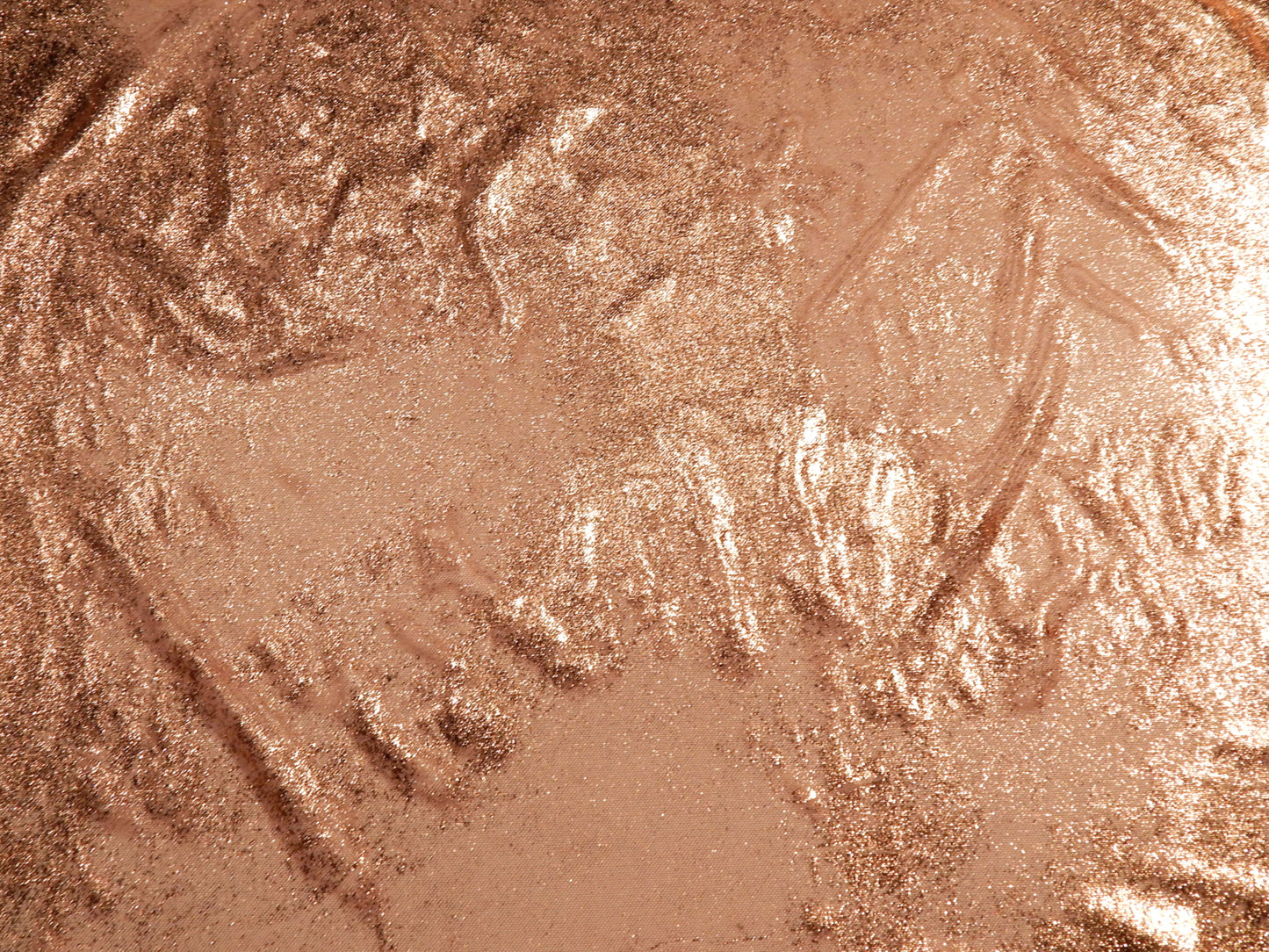 Pink and Gold Foil Wonderlust Powermesh - Telio