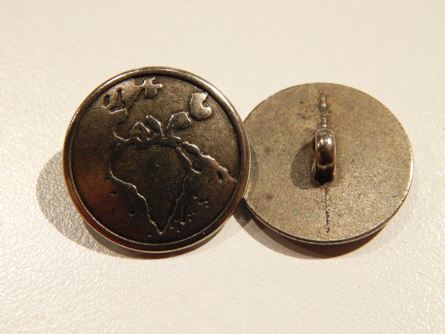 African Global Map Buttons