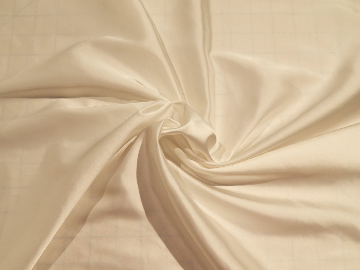 off white telio bridal satin wedding dress fabric solid white