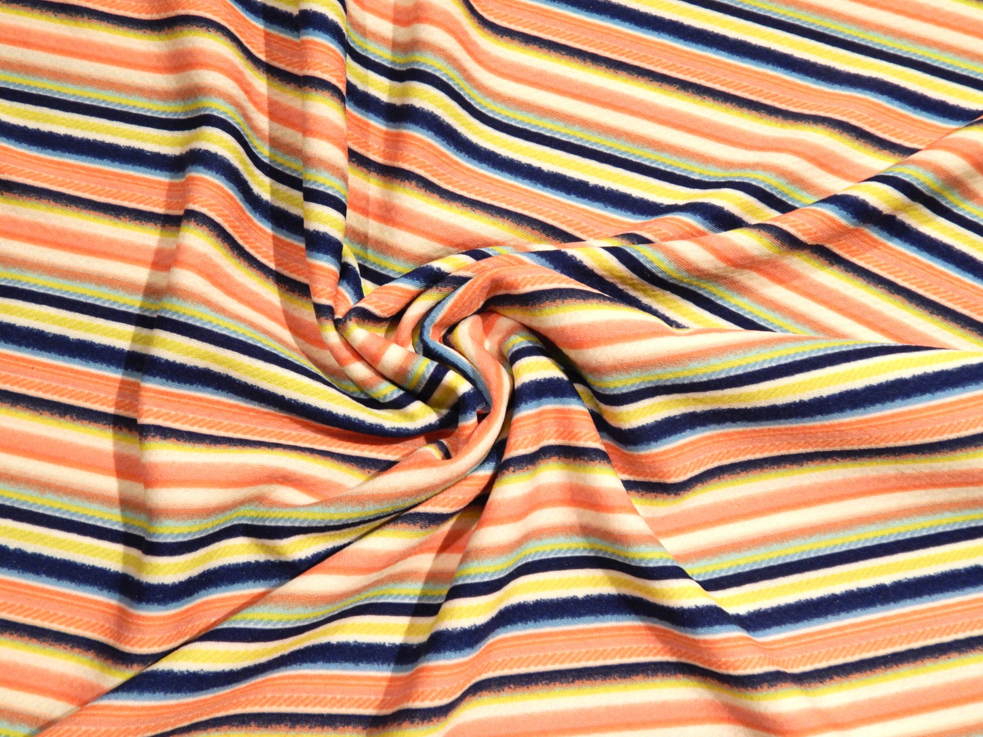 watermelon stripe bullet knit blue pink green yellow striped kids knit fabric
